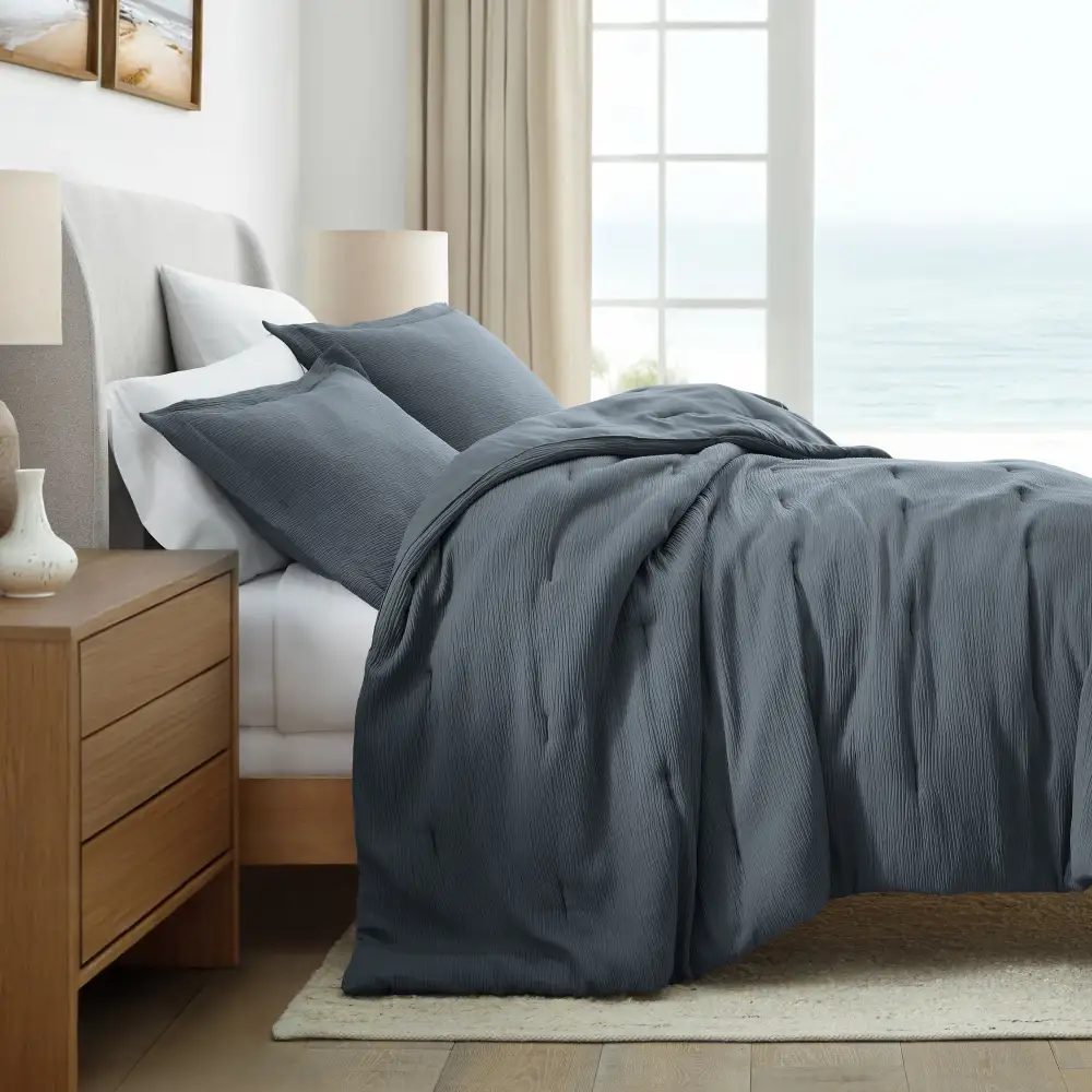 Cloud Weave Textured Down Alternative Comforter Set