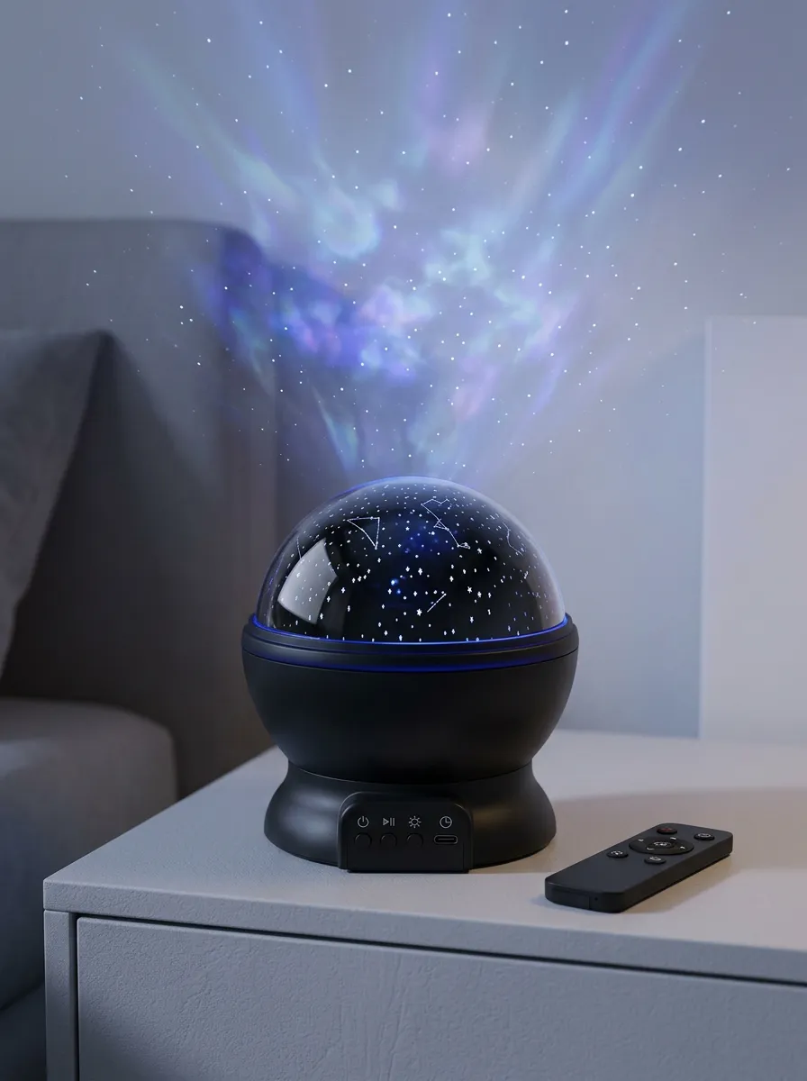 Aurora Galaxy Starry Sky Projector Night Light for Living Room Ambience