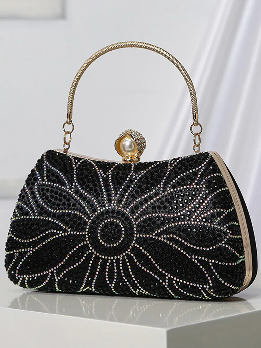 Beatrice Classic Diamond-Encrusted Bag
