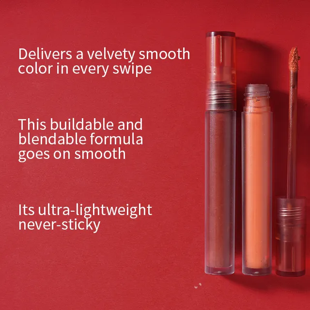 Vegan Plumping Pink Lip Glaze Natural Moisturizer Long Lasting