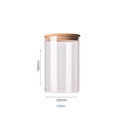 Classic Wooden Glass Fridge Kitchen Storage Organizer