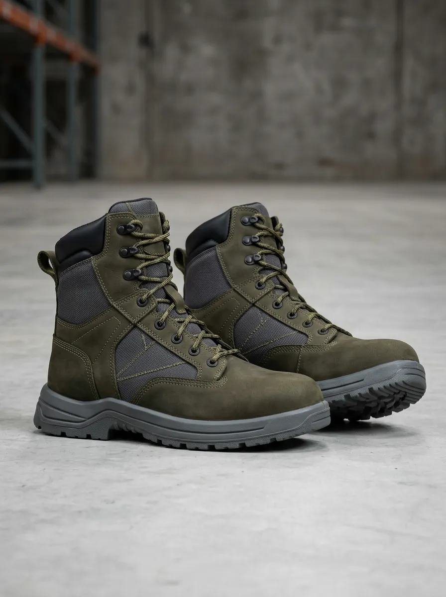 Unisex Tactical Military Print Work Boots