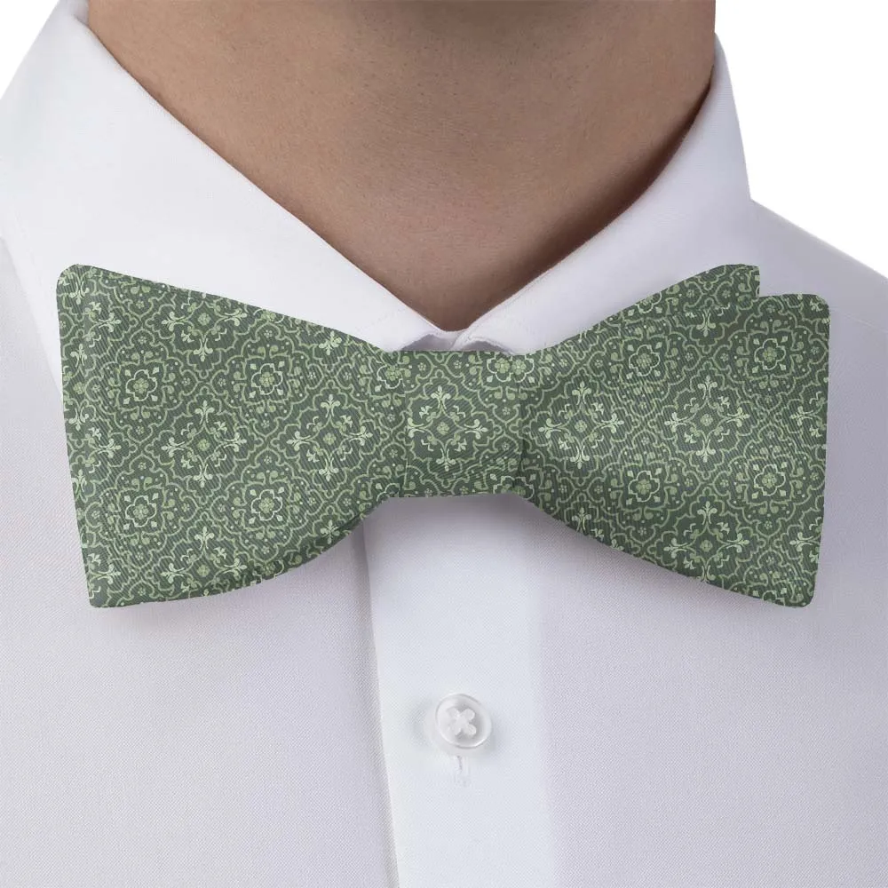 Guilded Medallion Pattern Bow Tie