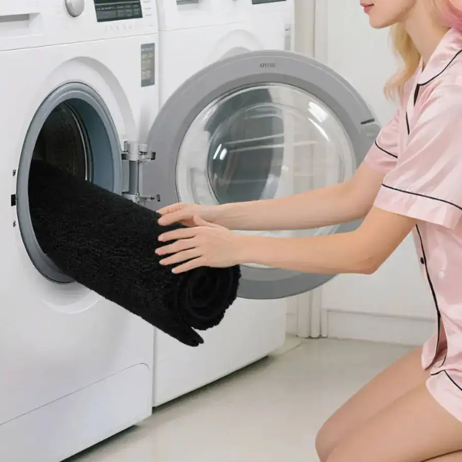 Soft Solid Bath Rug