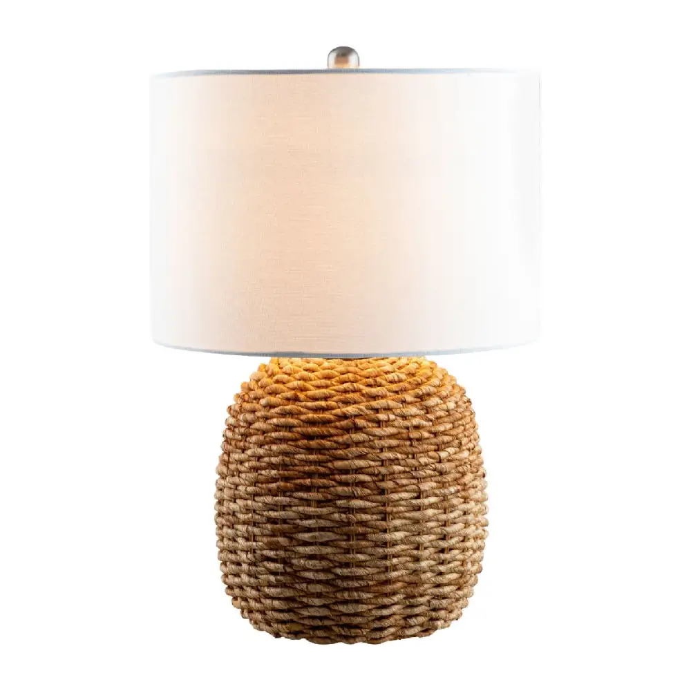 Rattan Cotton Table Lamp