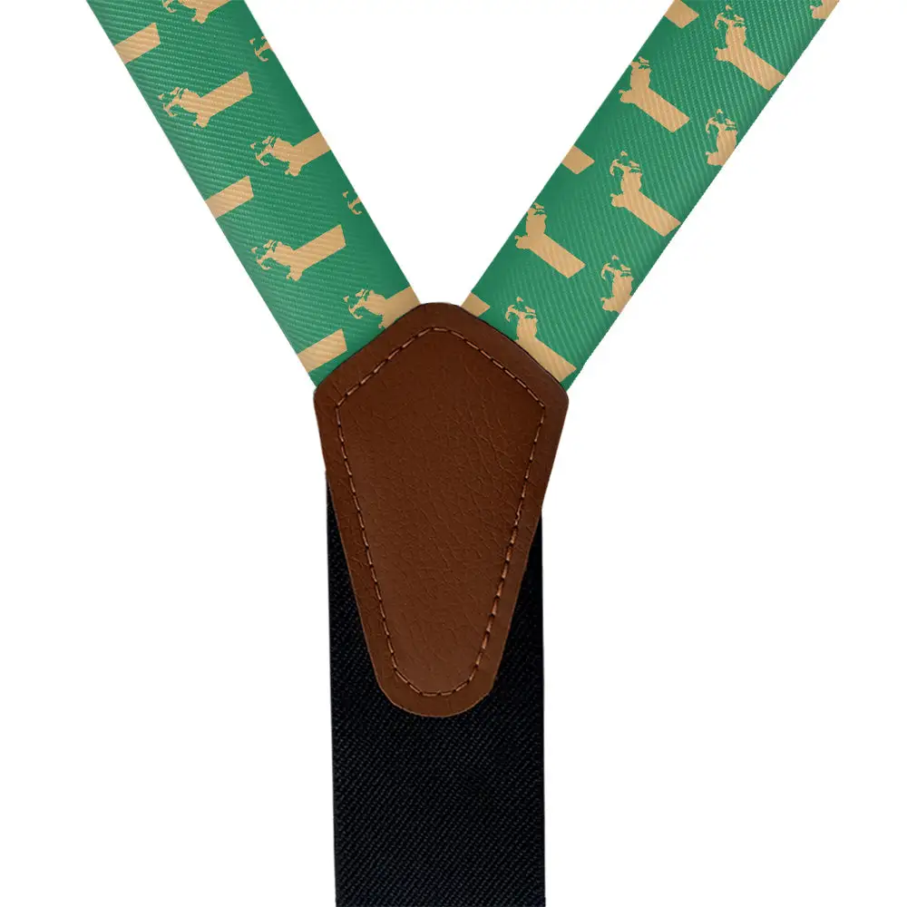 Clean Pattern Motif Suspenders