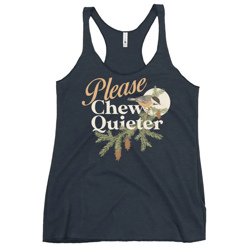Quiet Chew Racerback Tank