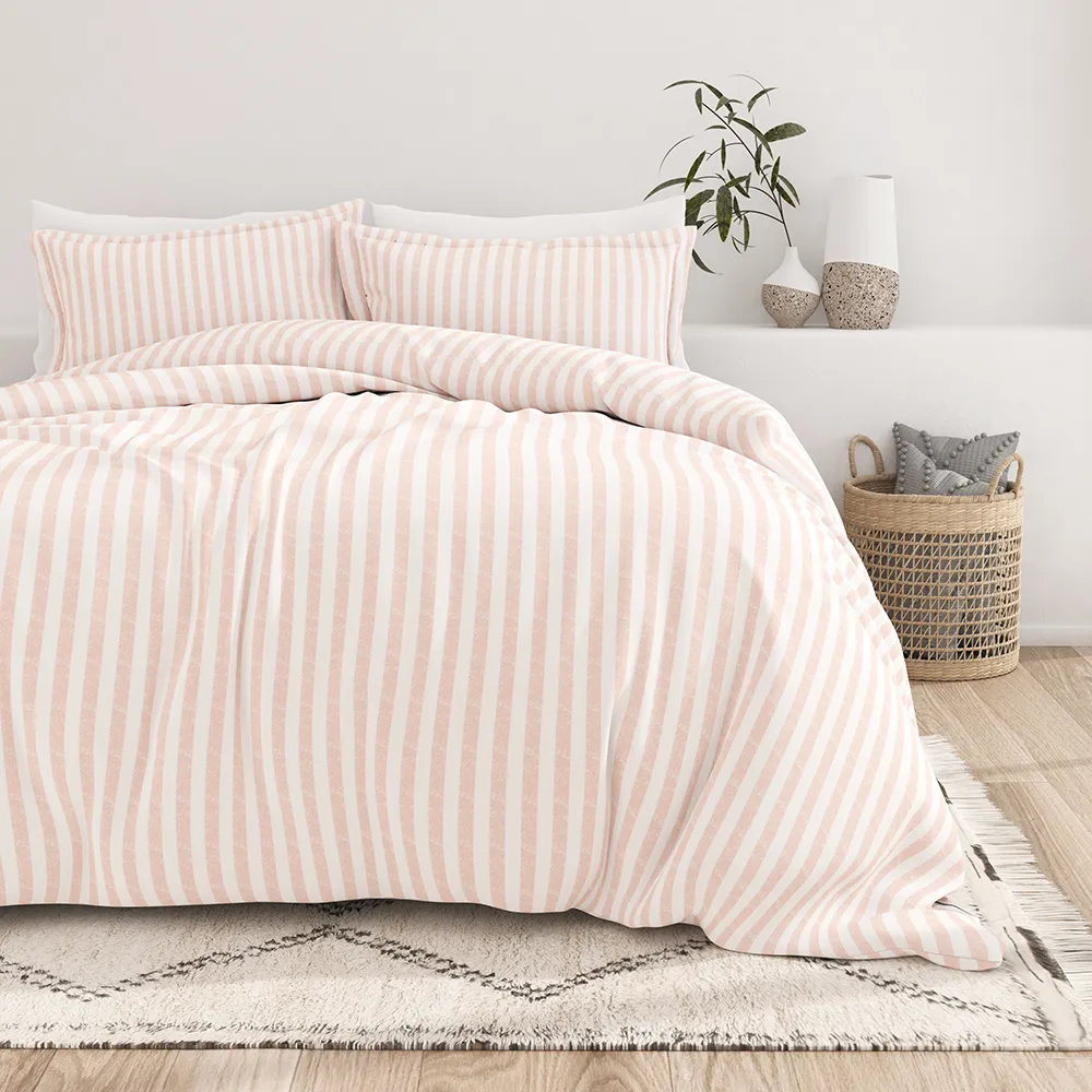 Rugged Stripes Pattern Duvet Cover Set