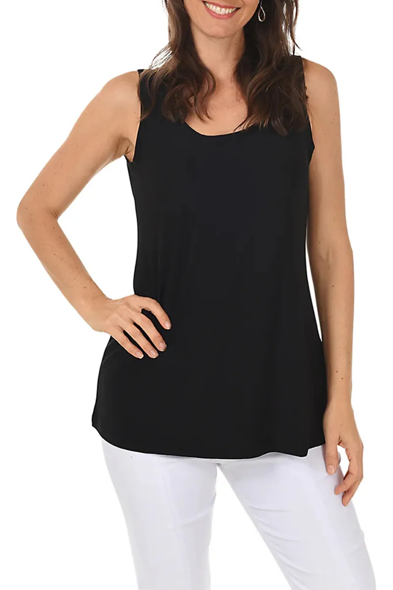 Classic Scoop Neck Sleeveless Tank