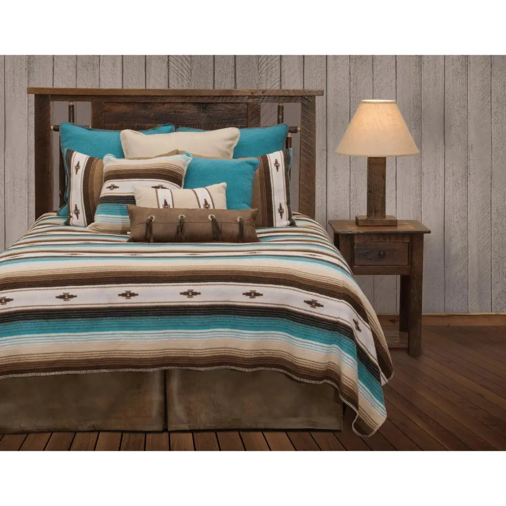 Geometric Bedspread Set