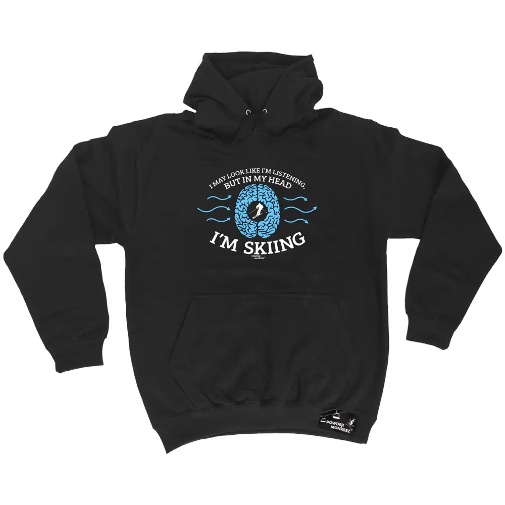 Ski Listening Graphic Hoodie