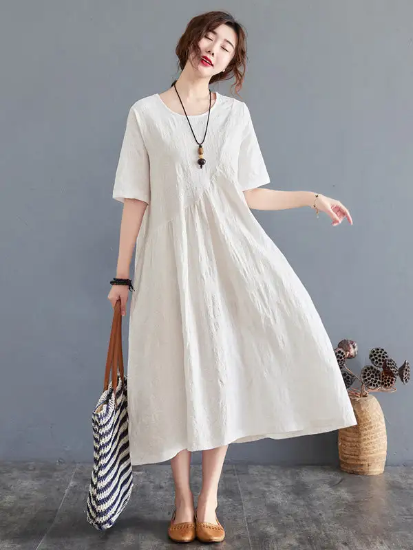 Cotton Everyday Flowing Dress