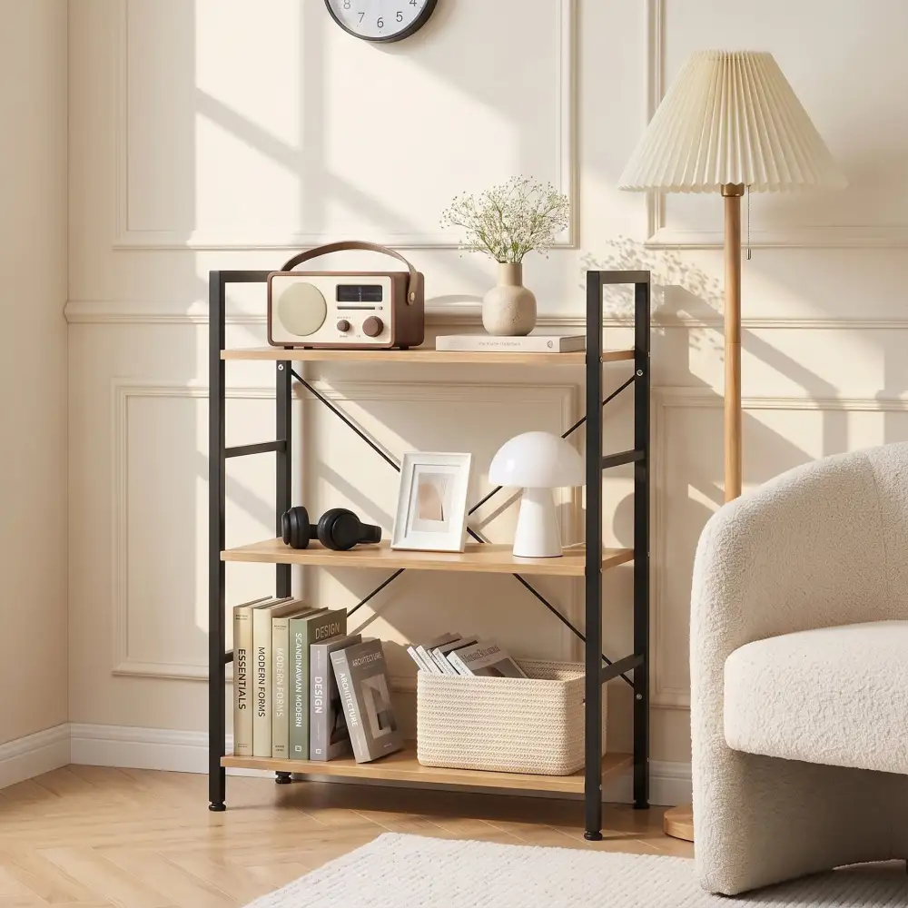 Compact Living Space Saving Bookshelf