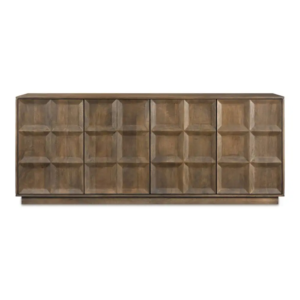 Four-Door Mango Wood Sideboard