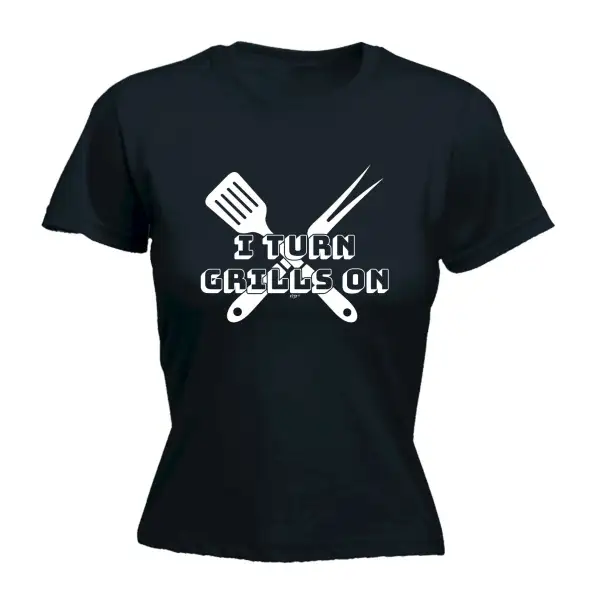 Grill Switch Graphic Fitted Tee