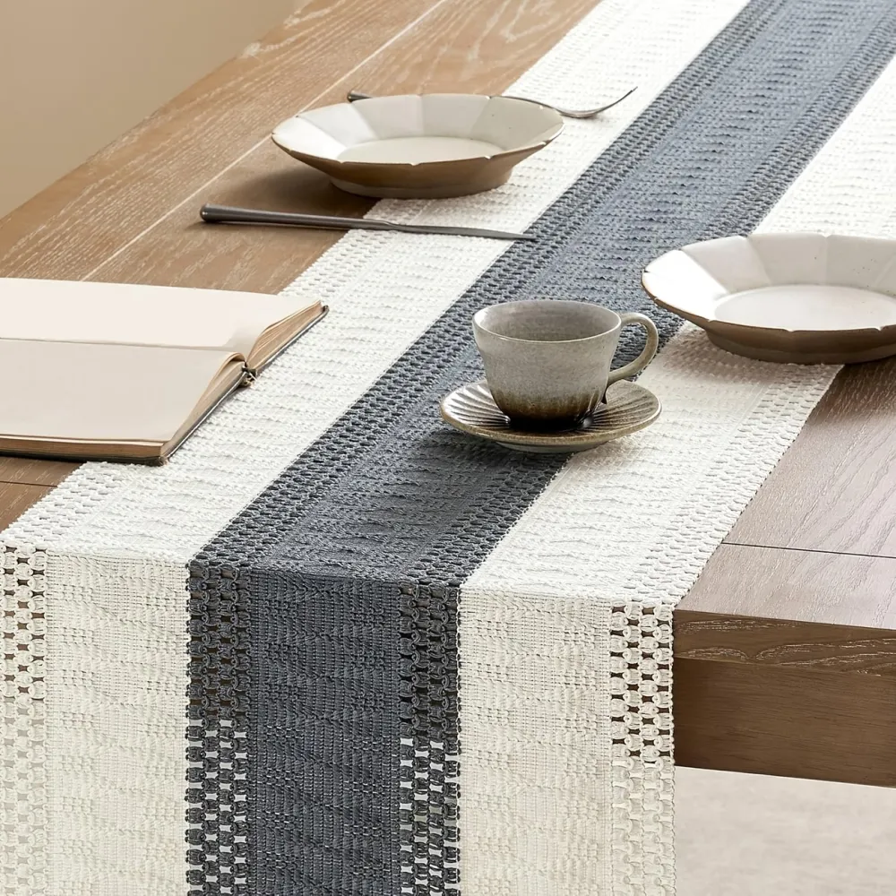 Minimalist Stripe Table Runner