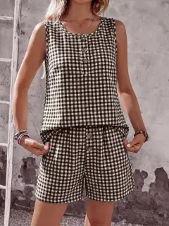 Relaxed Relaxed Everyday Top and Shorts Matching Set