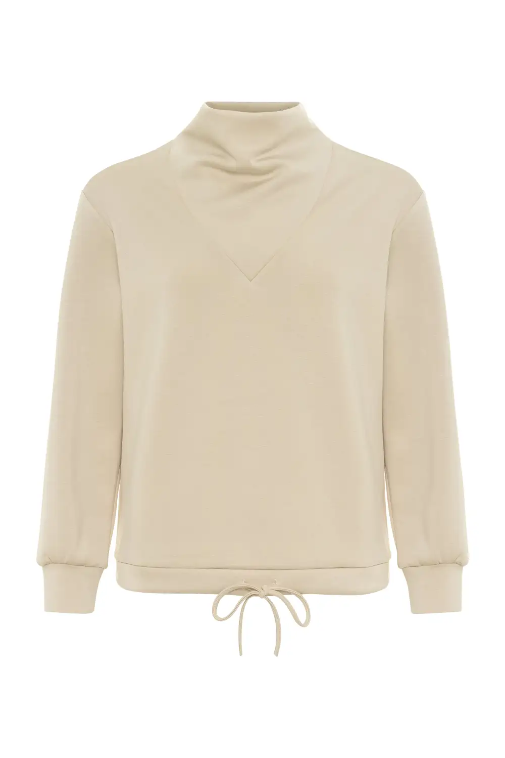 Easy Knit Quarter Zip Sweatshirt