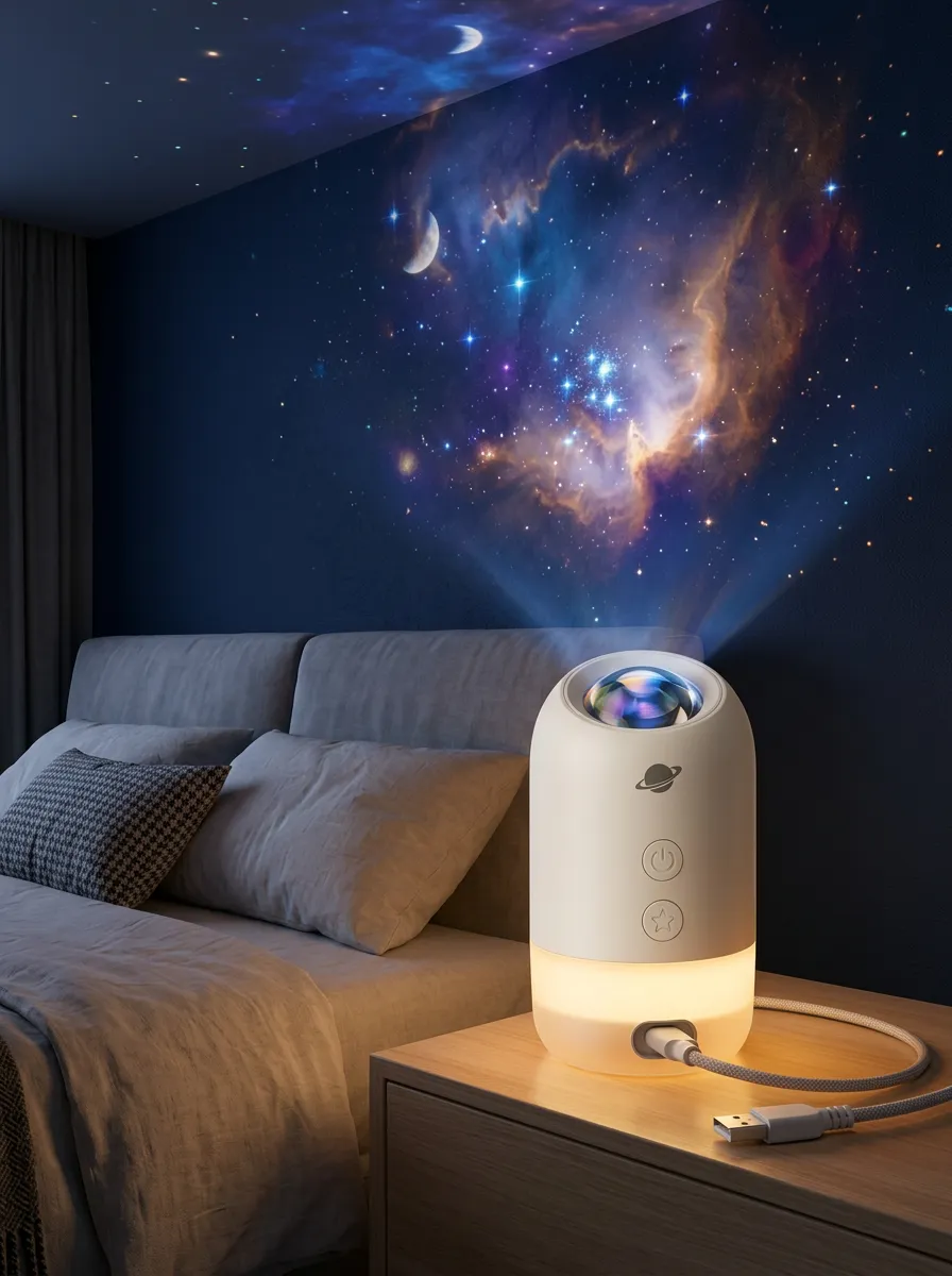 Celestial Galaxy Starry Sky Nebula Projection Night Light
