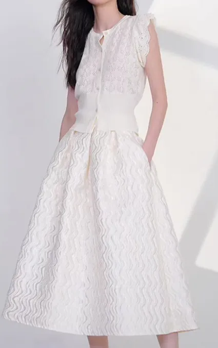 Festival Everyday Casual Embroidered Skirt