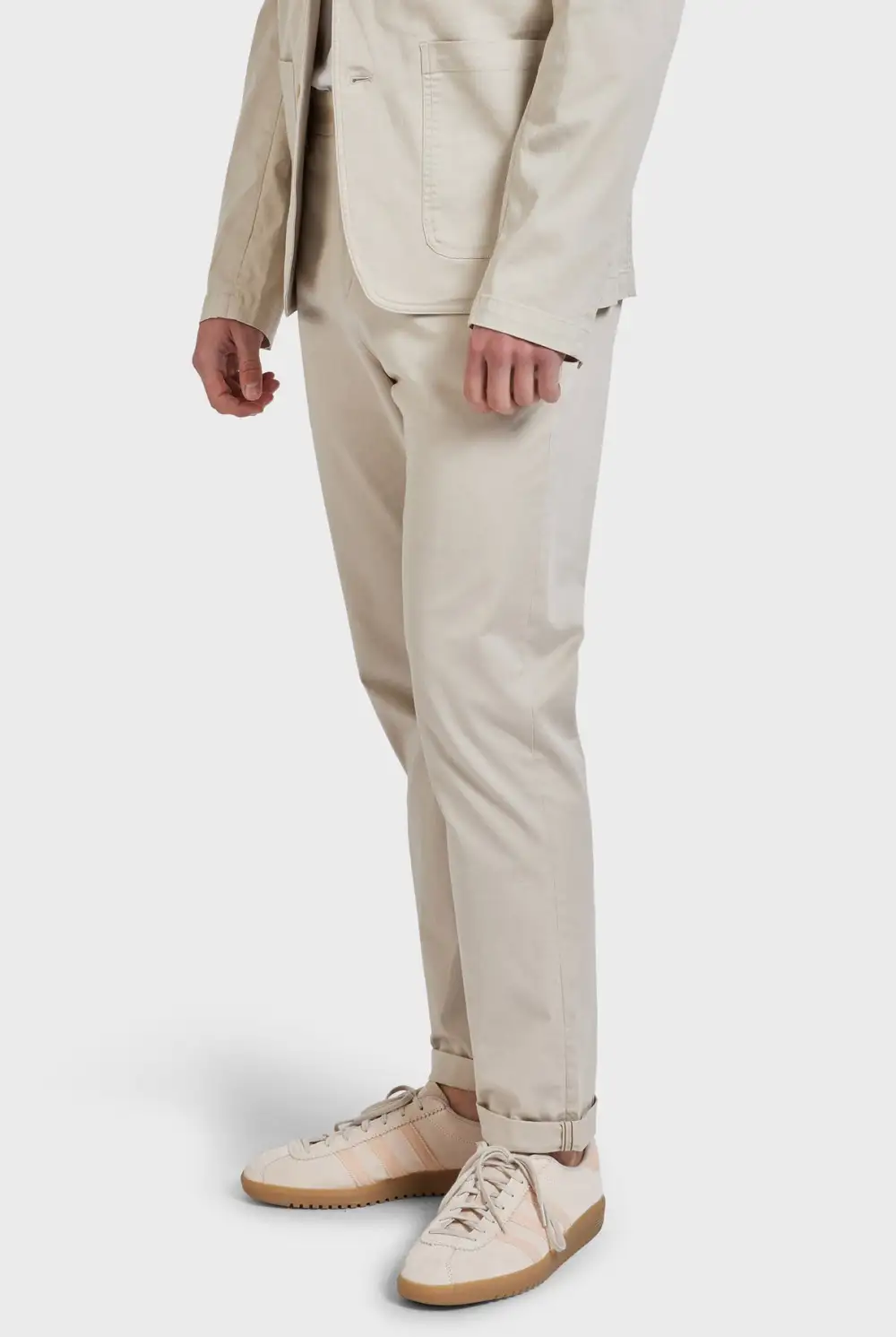 Slim Fit 5 Pocket Stretch Cotton Casual Pants