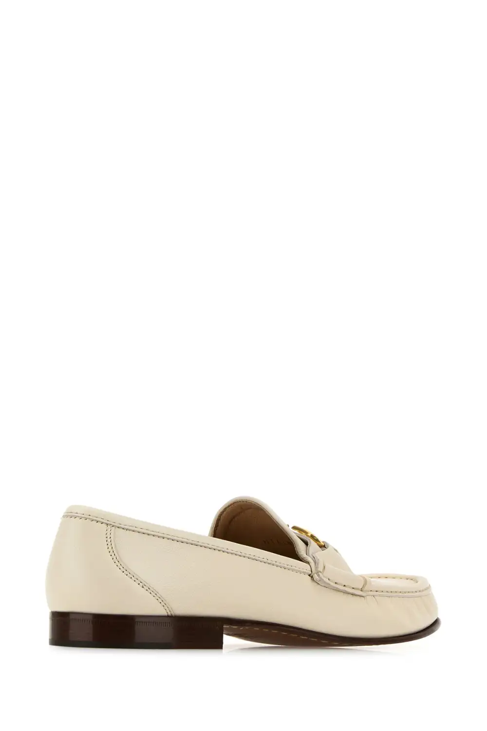 Pebbled Calf Leather Accent Loafers