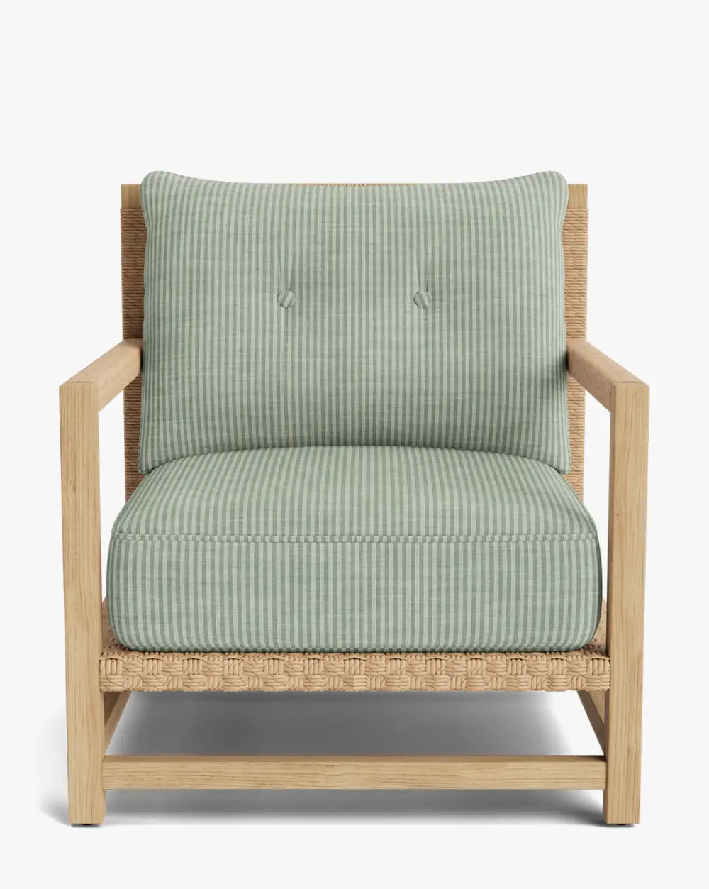 Organic Teak Outdoor Lounge Chair