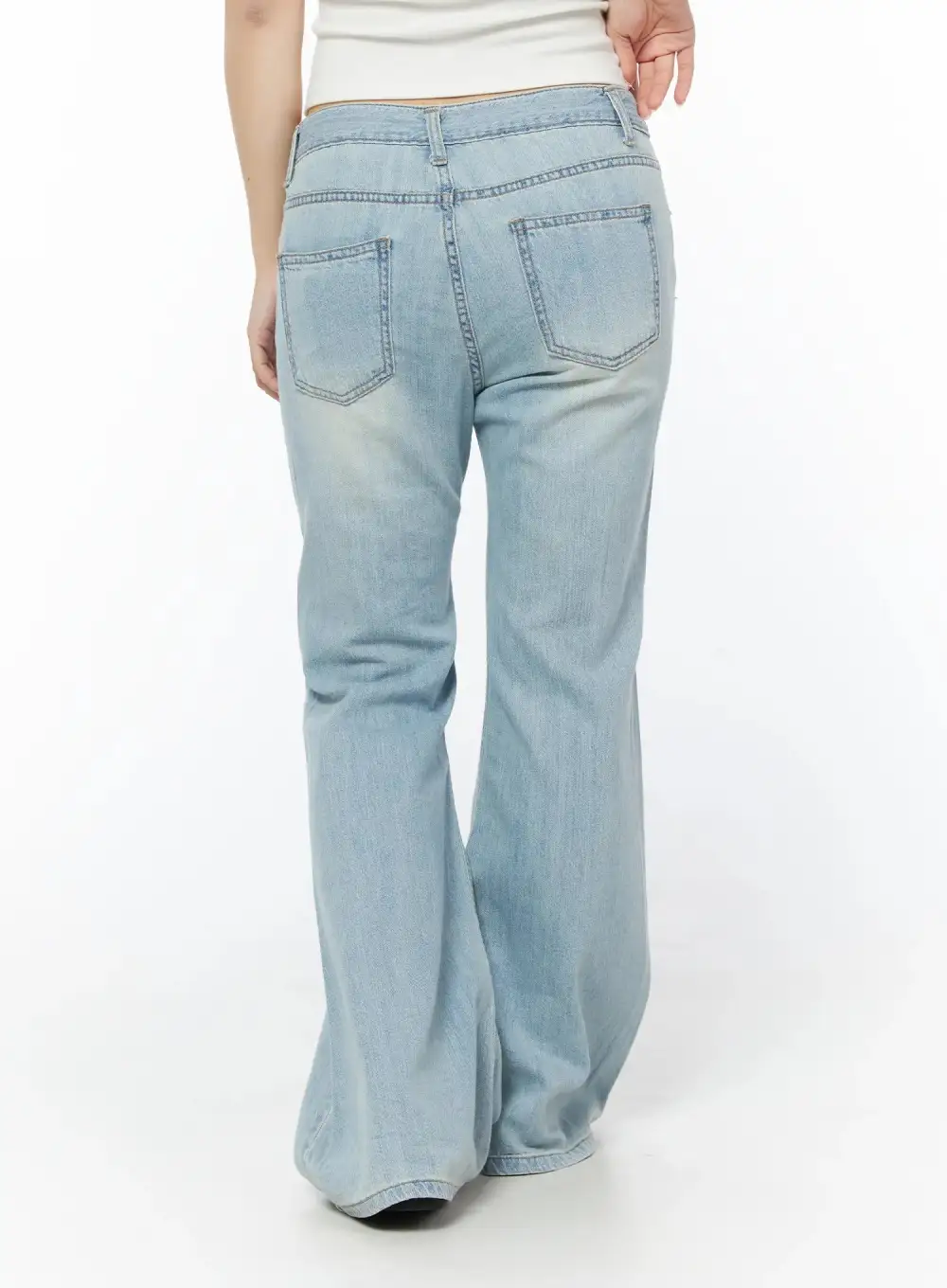 Contemporary Bootcut Jeans