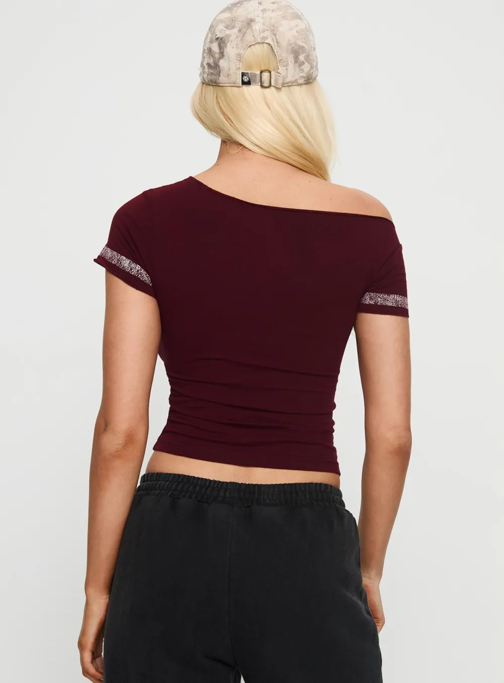 Authentic Off Shoulder Printed Top