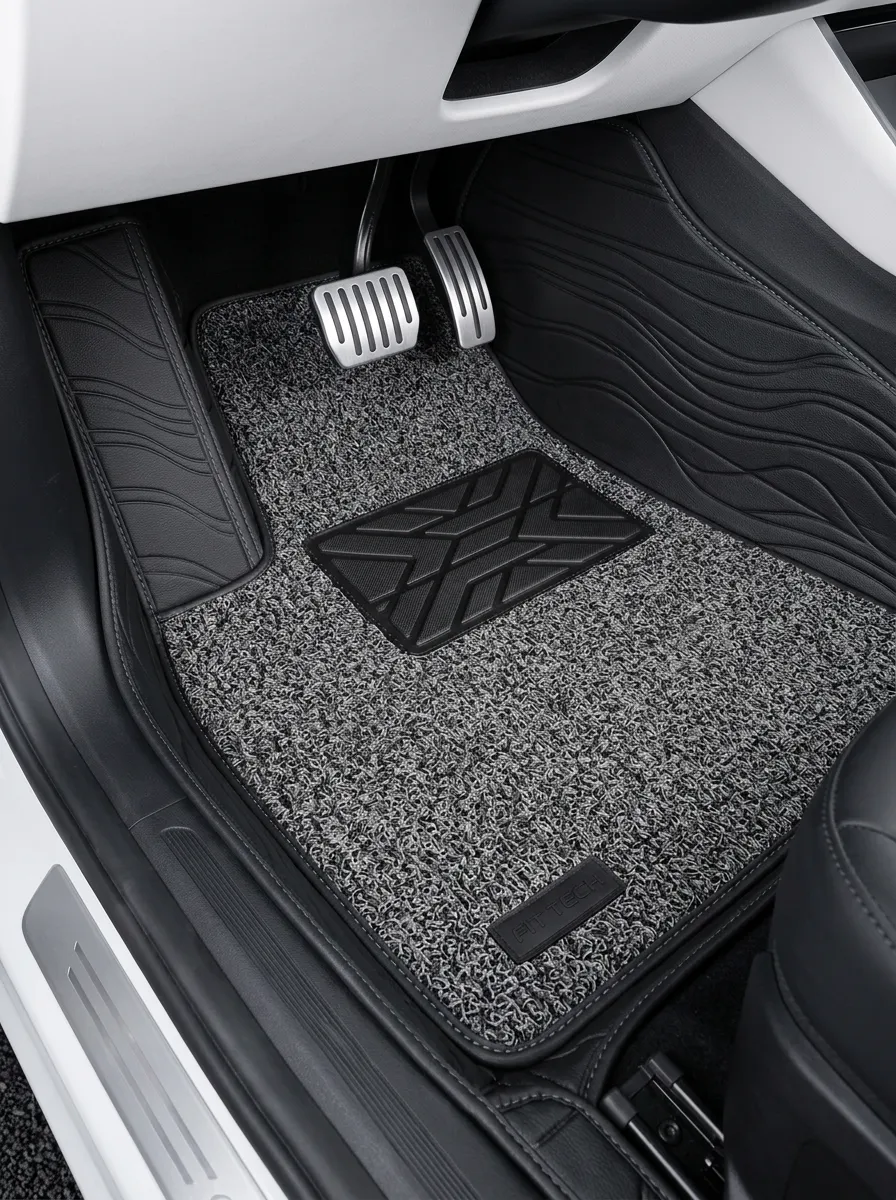 Textured Non-Slip Vehicle Floor Mat