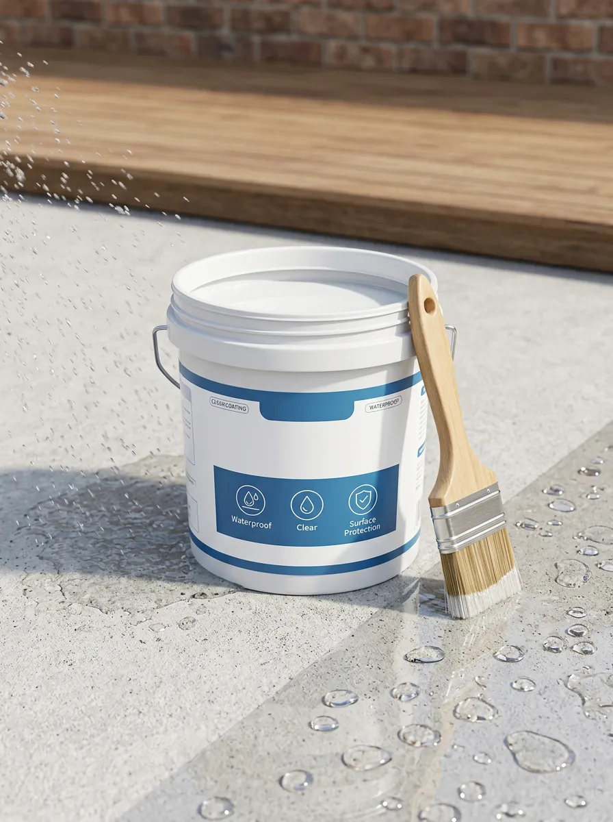 Clear Waterproof Coating for Protective Maintenance