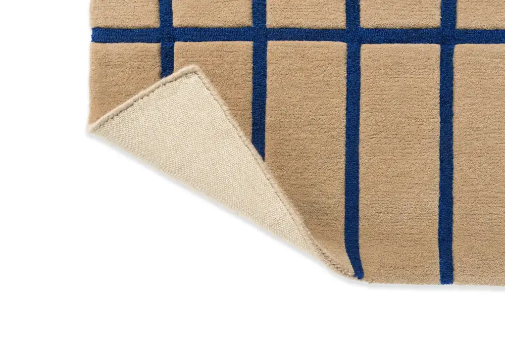 Wool Tufted Geometric Area Rug