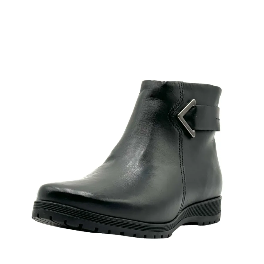 Buckle Strap Ankle Boots