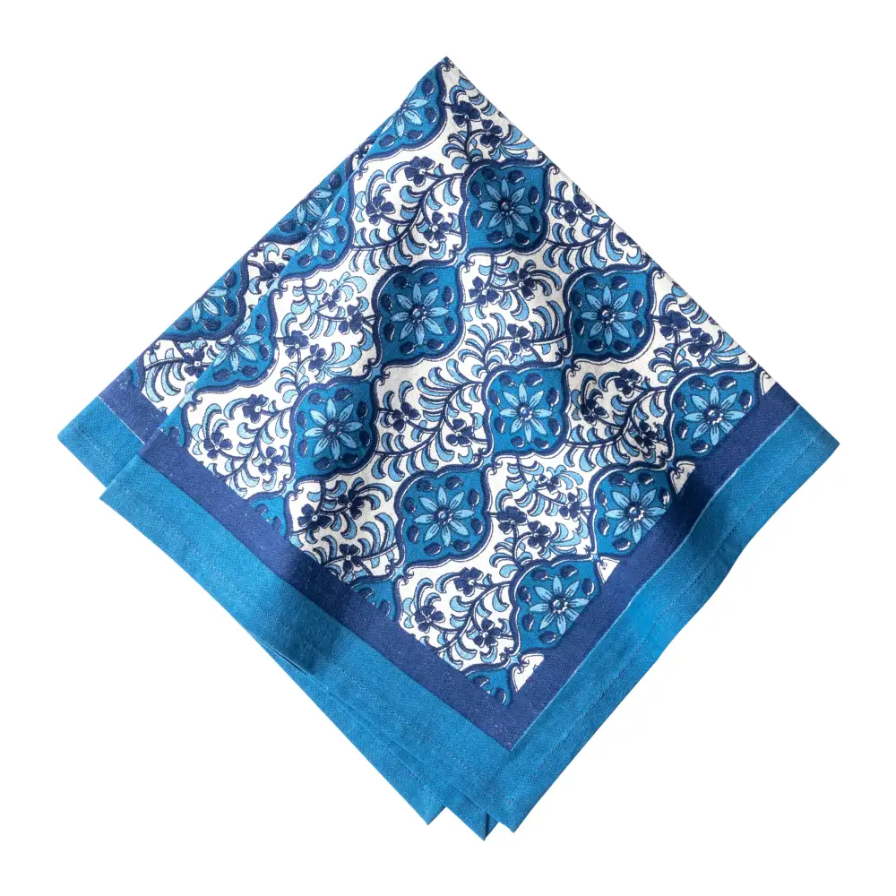 Relaxed Botanical Floral Napkin Set