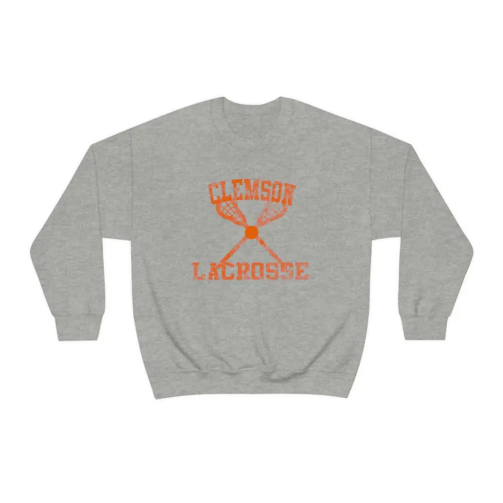 Vintage Lacrosse Graphic Crewneck Sweatshirt