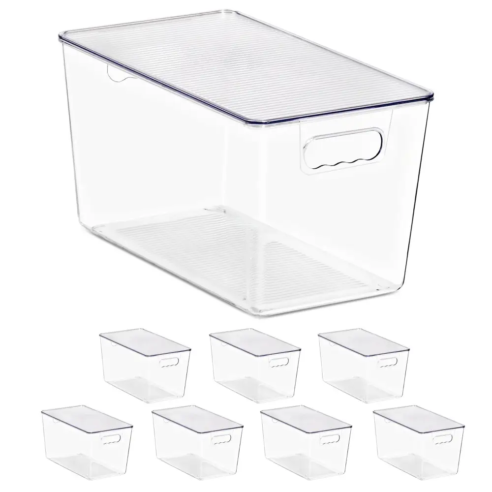 Clear Storage Bins With Lids And Handles