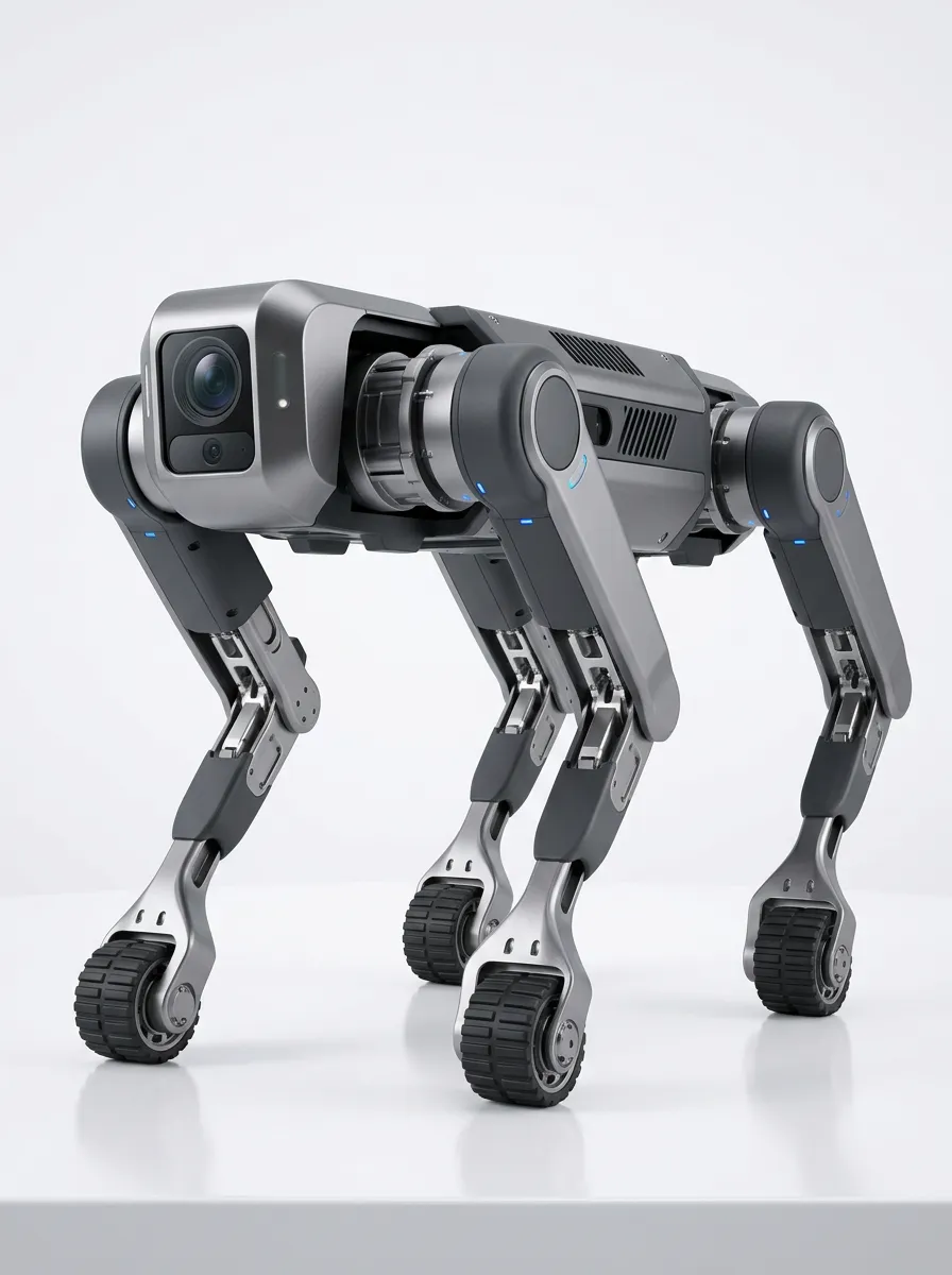Electronic Robot Dog for Robotics Demonstration Display
