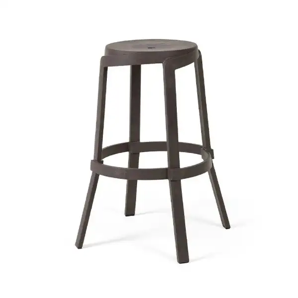 Regenerated Fiberglass Outdoor High Stool