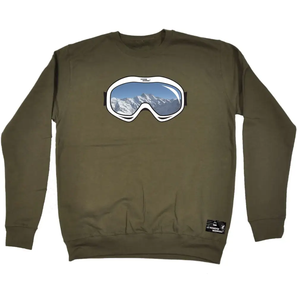 Ski Goggles Graphic Sweatshirt