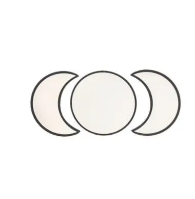 Ceramic Wooden Glass Decorative Wall Mirror