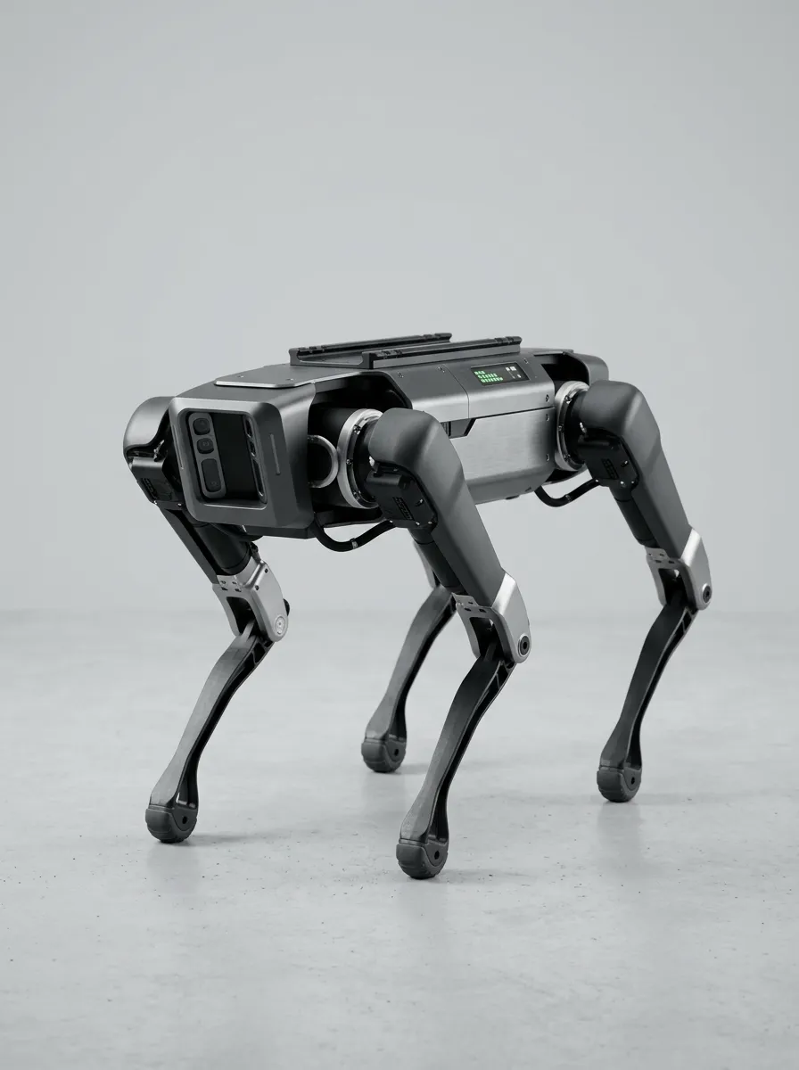 Electronic Robot Dog for Robotics Concept Display