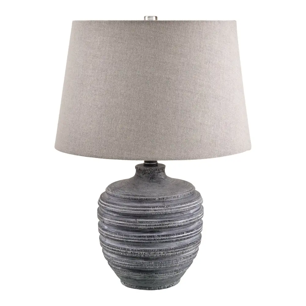 Refined Linen Table Lamp