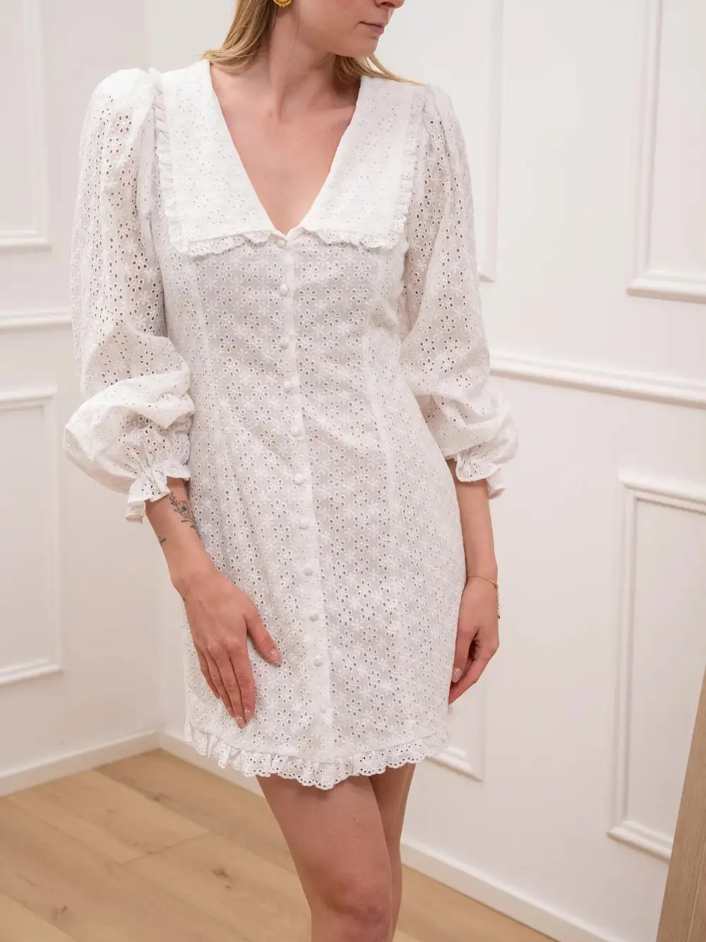 Mellow Mini Ruched Dress