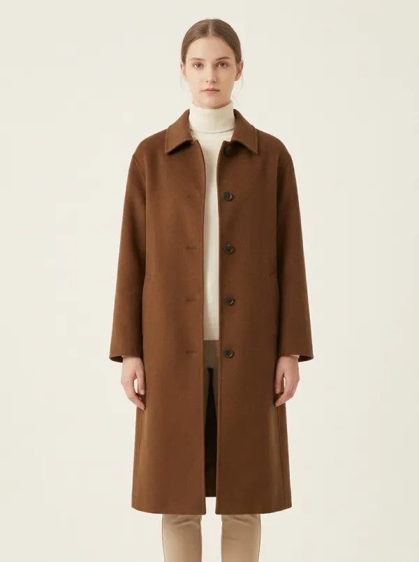 Comfort Wool-Blend Outerwear Coat