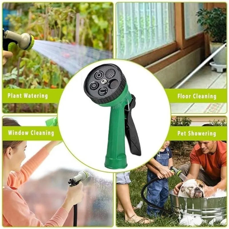 Water Spray Jet Gun Pipe for Car Bike Pet Washing and Garden Plant Tree Watering 22foot