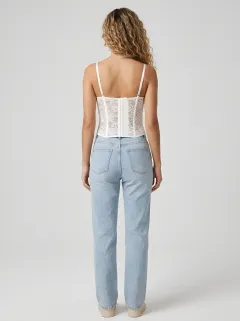 Floral Women's Corset Top