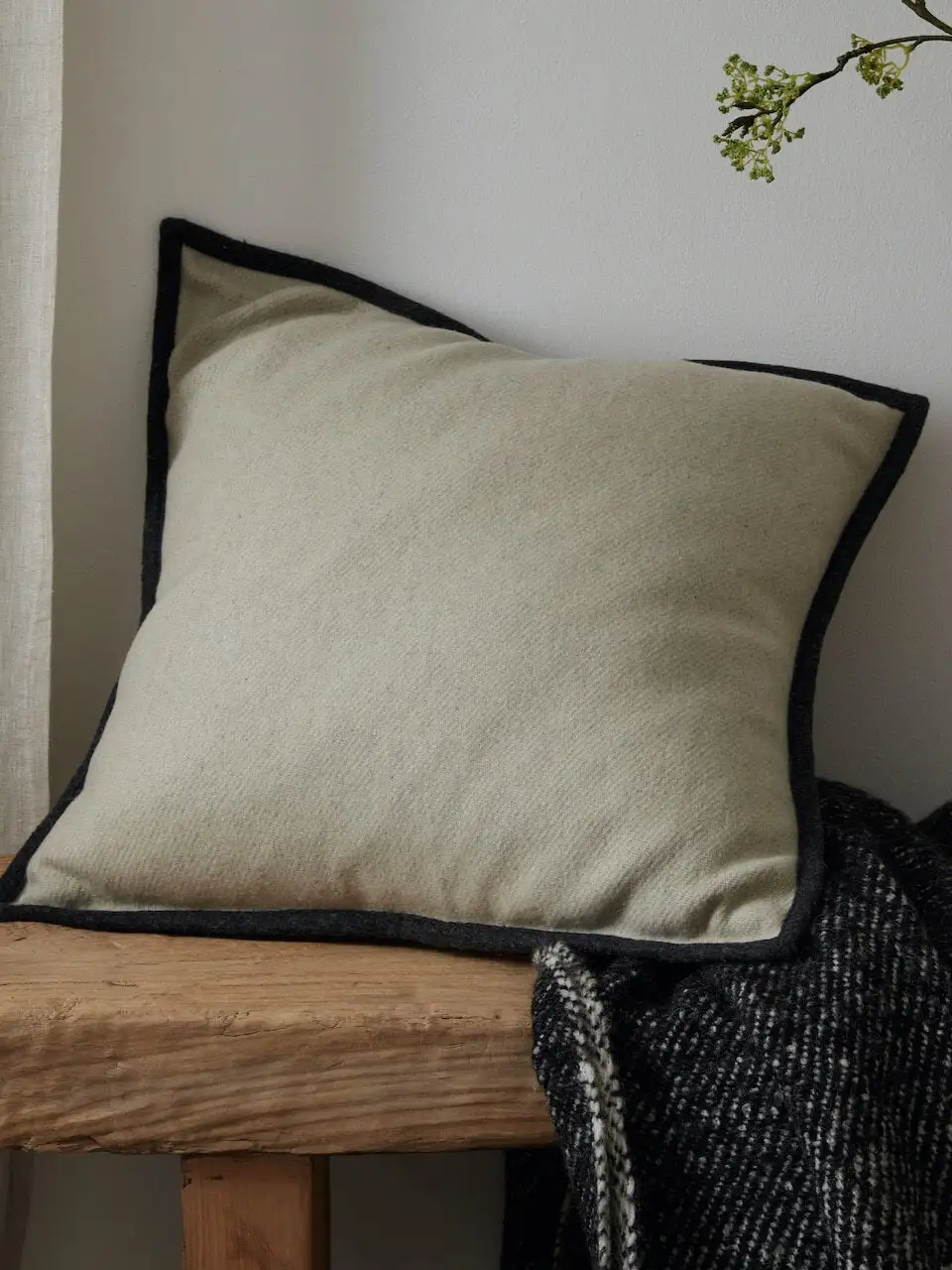 Striped Patterned Textured Decorative Cushion Cover