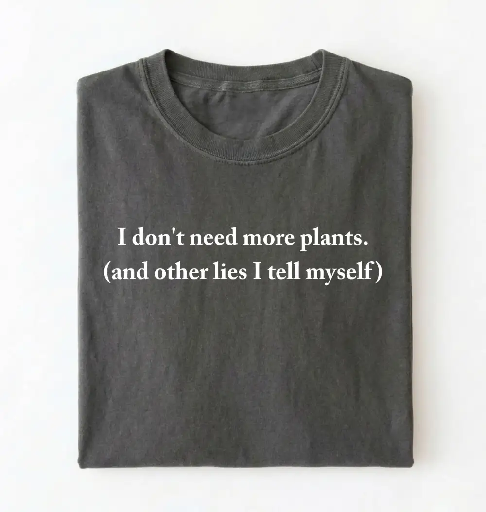 Plant Theme Printed Graphic Cotton Tee
