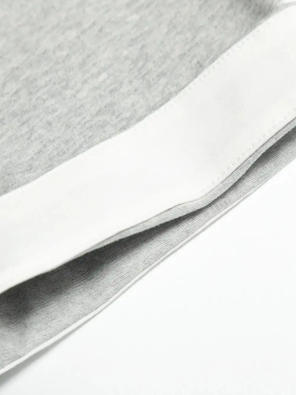 Everyday Contrast Detail Short Sleeve Crew Neck Tee