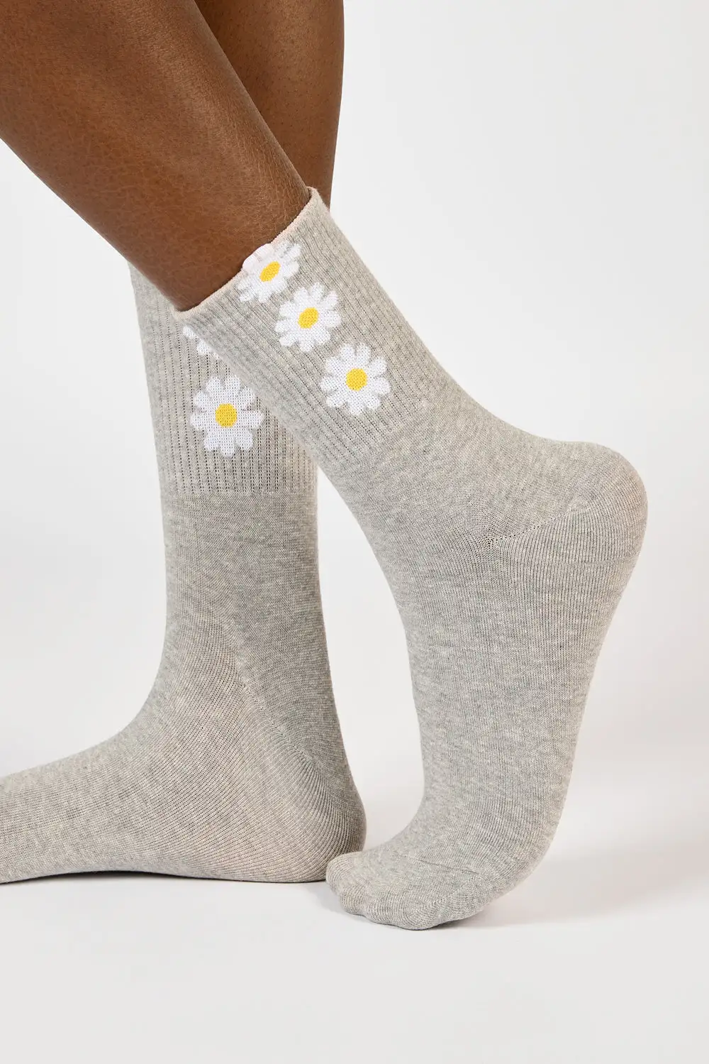 Triple Daisy Socks